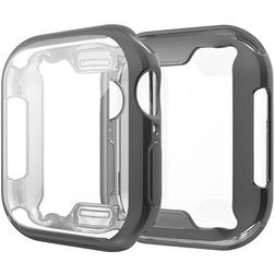Mobigear Royal Dun Apple Watch - 40 mm Hoesje Flexibel TPU - Zwart
