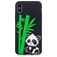 Mobigear Design iPhone XS Max Hoesje Flexibel TPU Backcover - Panda
