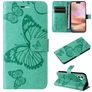 Mobigear Butterfly iPhone 16 Plus Hoesje Bookcase Portemonnee - Groen