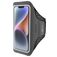 Mobiparts Comfort Fit Telefoonhouder Hardlopen iPhone 14 Sport Hoesje Neopreen Sportarmband - Zwart