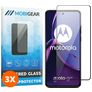 Mobigear Premium Motorola Moto G84 Glazen Screenprotector - Case Friendly (3-Pack)