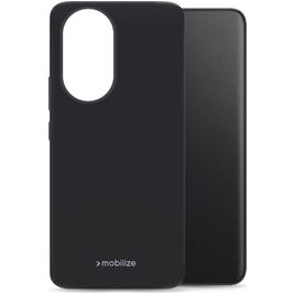 Mobilize Rubber Gelly HONOR 200 Hoesje Flexibel TPU Backcover - Zwart