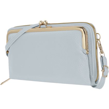 Antonio Fonzo Crossbody Clutch Snap Telefoontasje - Large - Grijs