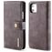 Mobigear Snap Button iPhone 11 Hoesje Uitneembare 2in1 Bookcase Portemonnee - Zwart