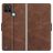 Mobigear Slim Magnet Realme C25Y Hoesje Bookcase Portemonnee - Bruin