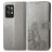 Mobigear Clover Realme GT2 Pro Hoesje Bookcase Portemonnee - Grijs