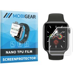 Mobigear Apple Watch - 44 mm Hydrogel TPU Screenprotector - Case Friendly