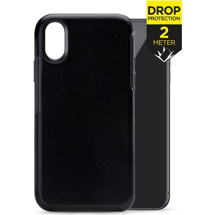 Mobilize Extreme Tough iPhone XS Max Hoesje Hardcase Backcover Shockproof - Zwart
