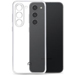 Mobilize Gelly Doorzichtig Samsung Galaxy S23 Hoesje Flexibel TPU Backcover - Transparant