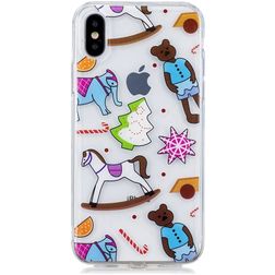 Mobigear Design iPhone XS Hoesje Flexibel TPU Backcover - Poppen Speelgoed