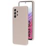 Mobiparts Samsung Galaxy A53 Siliconen Hoesje Backcover - Soft Salmon