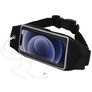 Mobiparts Comfort Fit Belt Telefoonhouder Hardlopen iPhone 12 Mini Sport Hoesje Neopreen Heuptas - Zwart