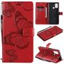 Mobigear Butterfly OPPO A53 Hoesje Bookcase Portemonnee - Rood