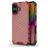 Mobigear Honeycomb iPhone 16 Hoesje Hardcase Backcover Shockproof - Rood