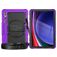 Mobigear SureGrip Xtreme Samsung Galaxy Tab S9 Ultra Hoes Hard Kunststof,Siliconen Backcover + Schouderband + Standaard - Paars