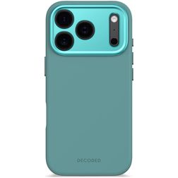 Decoded iPhone 17 Pro Siliconen Hoesje Backcover - Retro Blue