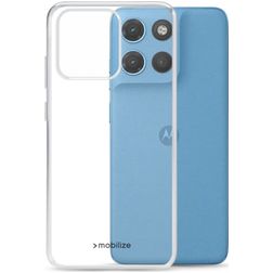 Mobilize Gelly Case Doorzichtig Motorola Moto G17 Power Hoesje Flexibel TPU Backcover - Transparant