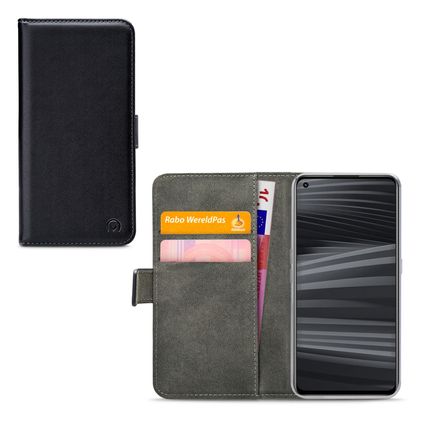 Mobilize Classic Gelly Wallet Realme GT2 Hoesje Bookcase Portemonnee - Zwart
