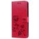 Mobigear Roses Samsung Galaxy J6 Plus Hoesje Bookcase Portemonnee - Rood