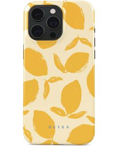 Burga Tough iPhone 15 Pro Hoesje Hardcase Backcover Shockproof - Lemon Tart