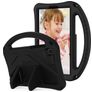 Mobigear AeroArmor Samsung Galaxy Tab A7 Lite Kinder Tablethoes met Handvat + Stylus Houder - Zwart