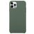 Mobigear Rubber Touch iPhone 15 Pro Max Siliconen Hoesje Backcover - Groen