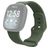 Mobigear Sport Dual Siliconen Fitbit Sense Bandje Druksluiting - Groen