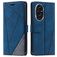 Mobigear Rhombus HONOR 200 Hoesje Bookcase Portemonnee - Blauw