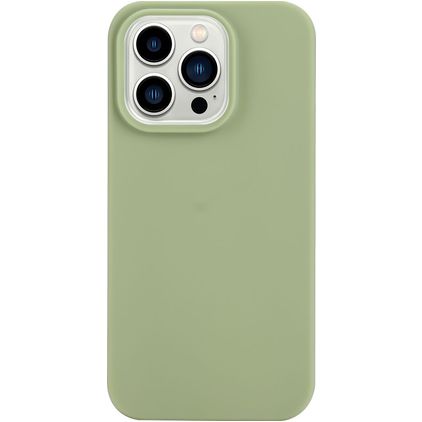 Mobigear Colors iPhone 14 Pro Max Hoesje Flexibel TPU Backcover - Groen