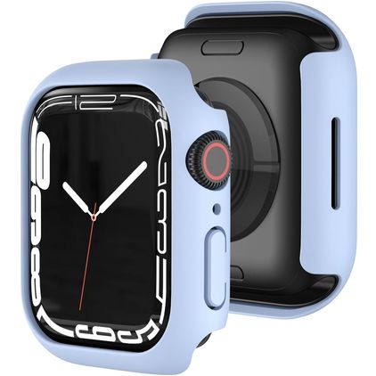 Mobigear Colors Dun Apple Watch - 41 mm Hardcase Hoesje - Blauw