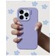 Nudient Base iPhone 14 Pro Max Siliconen Hoesje Backcover - Soft Purple