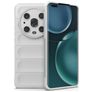 Mobigear Bumpy HONOR Magic 4 Pro Hoesje Flexibel TPU Backcover - Wit