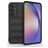 Mobigear Bumpy Samsung Galaxy A35 Hoesje Flexibel TPU Backcover - Zwart