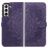 Mobigear Mandala Samsung Galaxy S21 FE Hoesje Bookcase Portemonnee - Paars