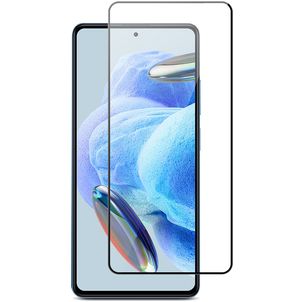Mobigear Premium Xiaomi Redmi Note 12 Pro 5G Glazen Screenprotector - Case Friendly - Zwart