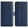 Mobigear Slim Magnet Samsung Galaxy M55 Hoesje Bookcase Portemonnee - Donkerblauw