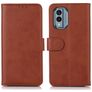 Mobigear Wallet Nokia X30 Hoesje Bookcase Portemonnee - Bruin
