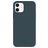 Valenta Snap Luxe iPhone 12 Mini Hoesje Echt Leer Backcover - Blauw