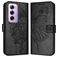 Mobigear Butterfly OPPO Reno 12 Pro Hoesje Bookcase Portemonnee - Zwart