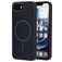 Mobiparts Slim Line iPhone 16e MagSafe Hoesje Hardcase Backcover - Onyx Black