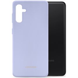 Mobilize Rubber Gelly Samsung Galaxy A04s Hoesje Flexibel TPU Backcover - Pastel Purple