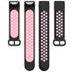 Mobigear Sport Plus Buckle Siliconen Fitbit Charge 4 Bandje Gespsluiting - Zwart / Roze