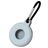 Mobigear Circle Key Apple AirTag Hoesje Flexibel TPU Sleutelhanger - Wit