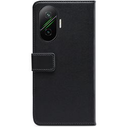 Mobilize Classic Gelly Wallet POCO F7 Hoesje Bookcase Portemonnee - Zwart