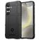 Mobigear Rugged Shield Samsung Galaxy S25 Hoesje Flexibel TPU Backcover Shockproof - Zwart
