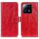 Mobigear Basic Xiaomi 13 Hoesje Bookcase Portemonnee - Rood