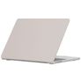 Mobigear Cream Matte MacBook Air 13 Inch (2022-2026) Hoes Hardshell Laptopcover MacBook Case - Grijs - Model A2681 / A3113 / A3240 / A3449