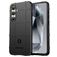 Mobigear Rugged Shield Samsung Galaxy S24 FE Hoesje Flexibel TPU Backcover Shockproof - Zwart