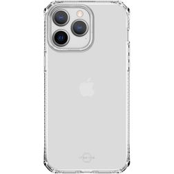 ITSKINS SpectrumClear-R Doorzichtig iPhone 14 Pro Max Hoesje Flexibel TPU Backcover Shockproof - Transparant