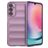 Mobigear Bumpy Samsung Galaxy A24 Hoesje Flexibel TPU Backcover - Paars